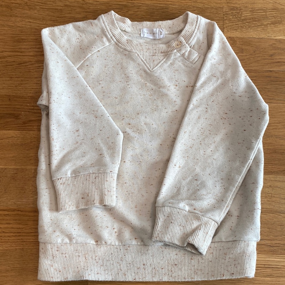 Jamie Kay Dylan sweatshirt Peachy fleck 2Y